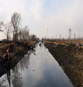 黃陂區(qū)中小河流治理重點縣綜合整治和水系連通試點三里項目區(qū)（二標(biāo)）